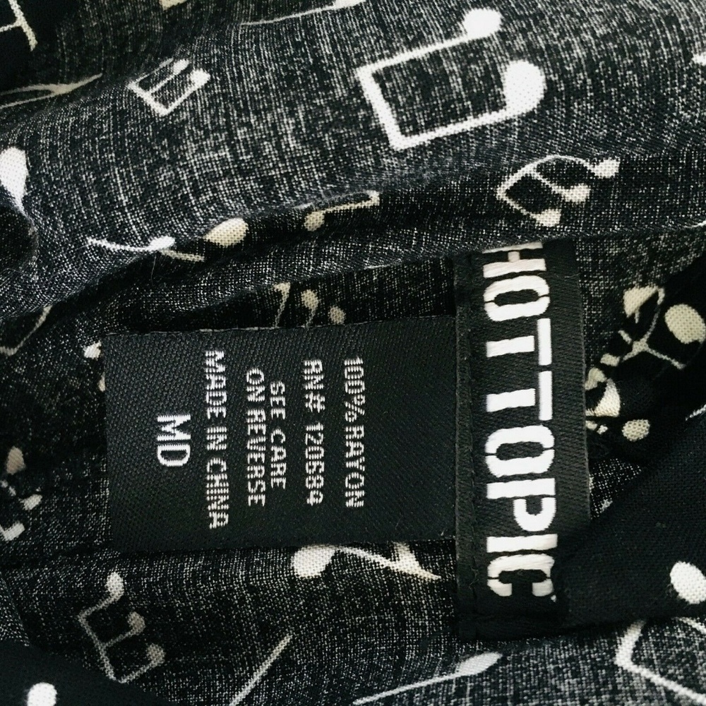 Hot Topic Musical Note Printed Dress - Picture 5 of 5